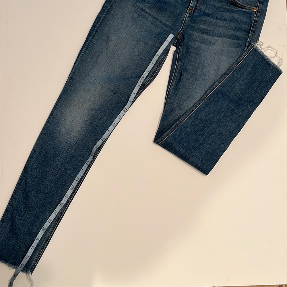 Rag & Bone Cate Midrise Ankle Crop Skinny Mid Rise Jeans Size 28